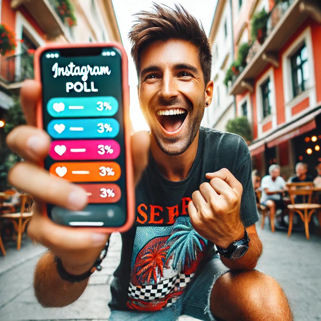 Instagram Anket Oylama Katılımcısı Hilesi