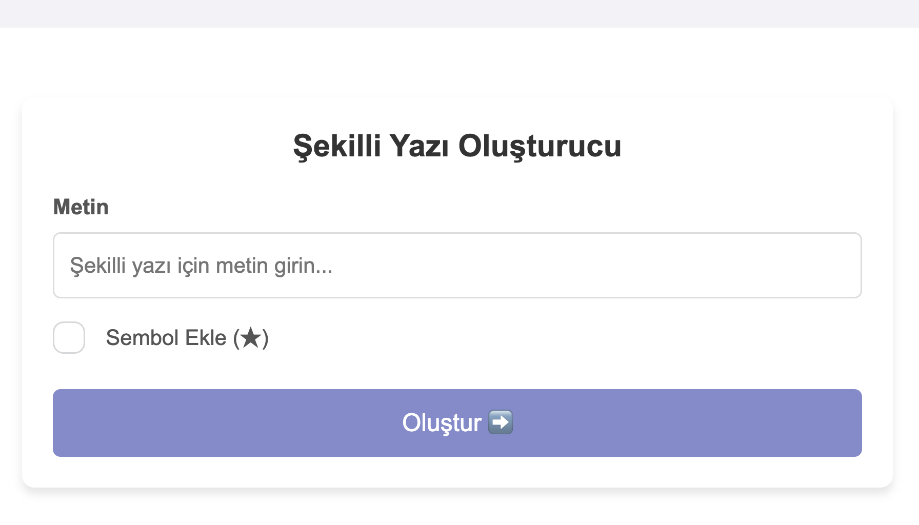 Instagram Şekilli Yazı Aracı