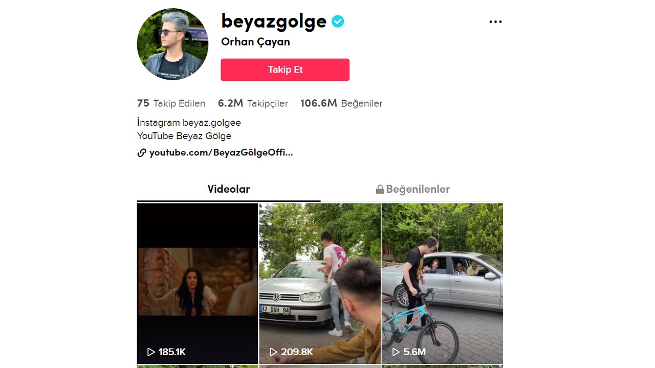 TikTok Fenomeni Beyazgolge