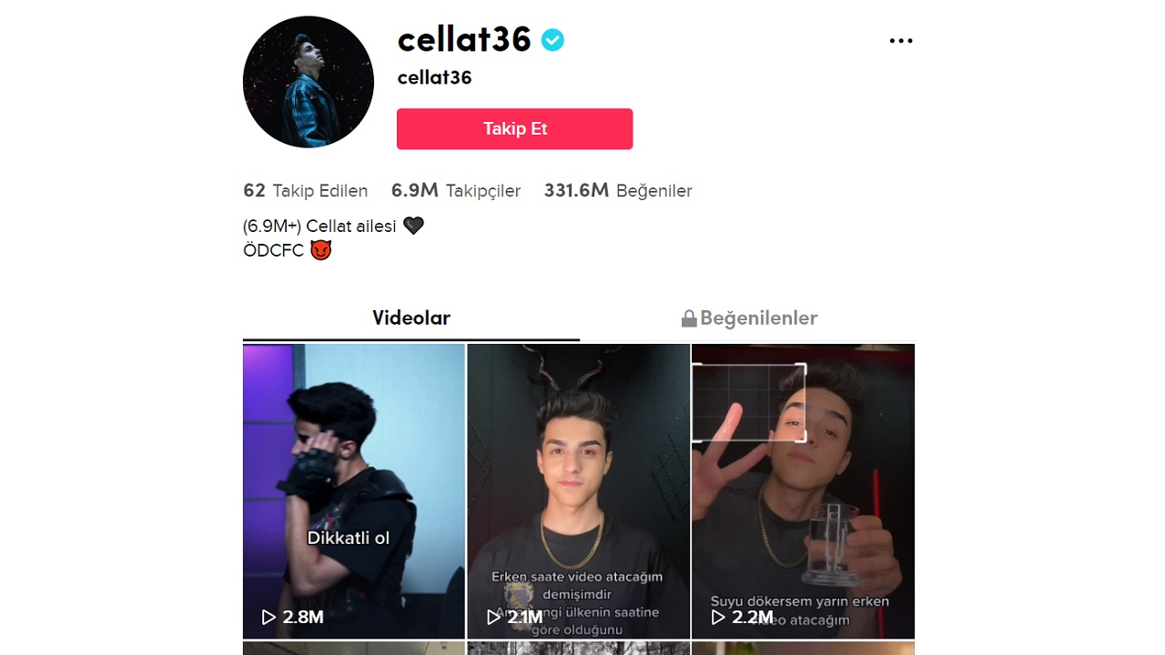 TikTok Fenomeni Cellat36