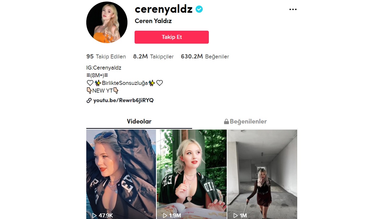 TikTok Fenomeni Cerenyaldz