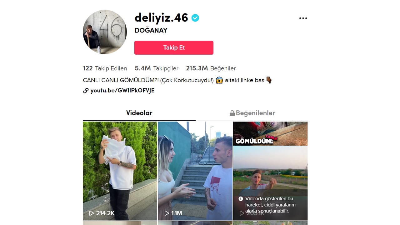 TikTok Fenomeni Deliyiz46