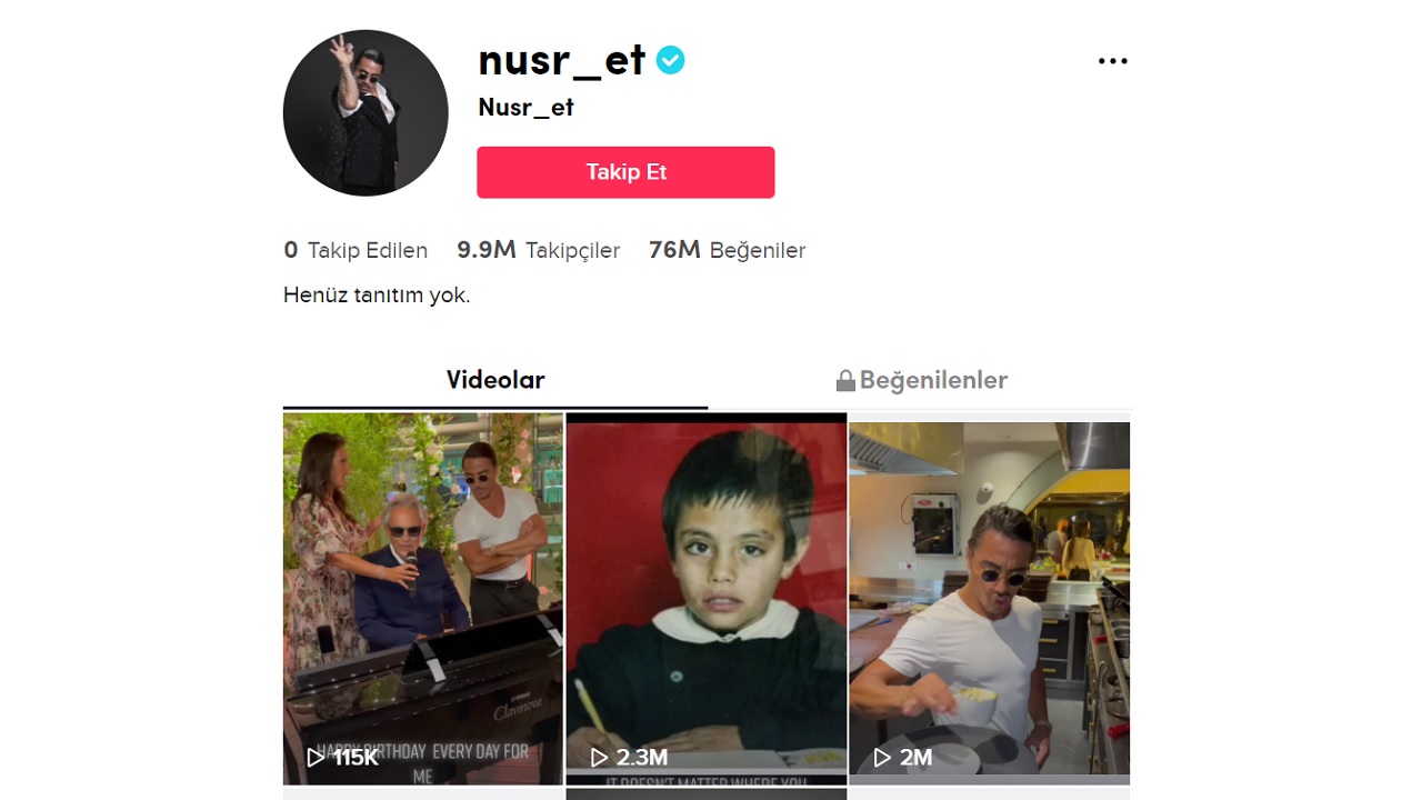 TikTok Fenomeni Nusret